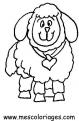 coloriage mouton 10