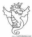 coloriage dragon 02