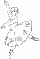 coloriage danseuse ballerine 12