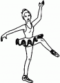 coloriage danseuse ballerine 05