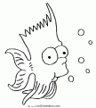 coloriage Bart Simpson 56