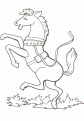 coloriage cheval 61