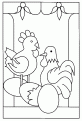 coloriage poule 27