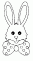 coloriage lapin 27