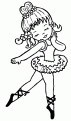 coloriage danseuse ballerine 14