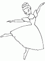 coloriage danseuse ballerine 11