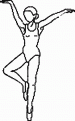 coloriage danseuse ballerine 06