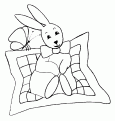 coloriage lapin 28