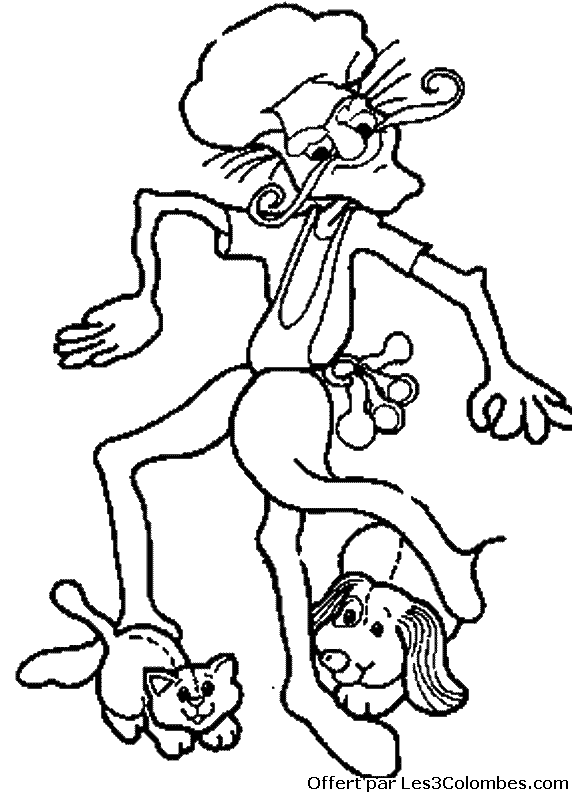 coloriage Charlotte aux fraises 35