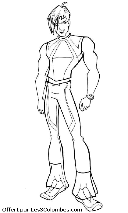 coloriage winx 74
