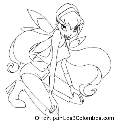 coloriage winx 88