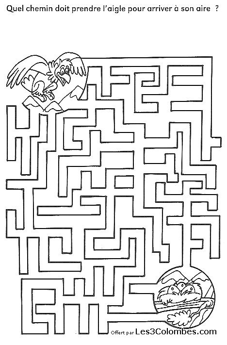labyrinthe a imprimer 36