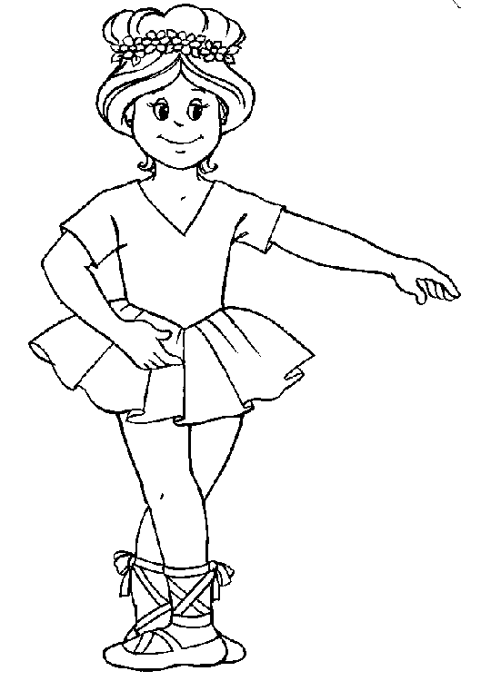 Coloriage Danseuse Ballerine 18 Coloriage En Ligne Gratuit Pour Enfant