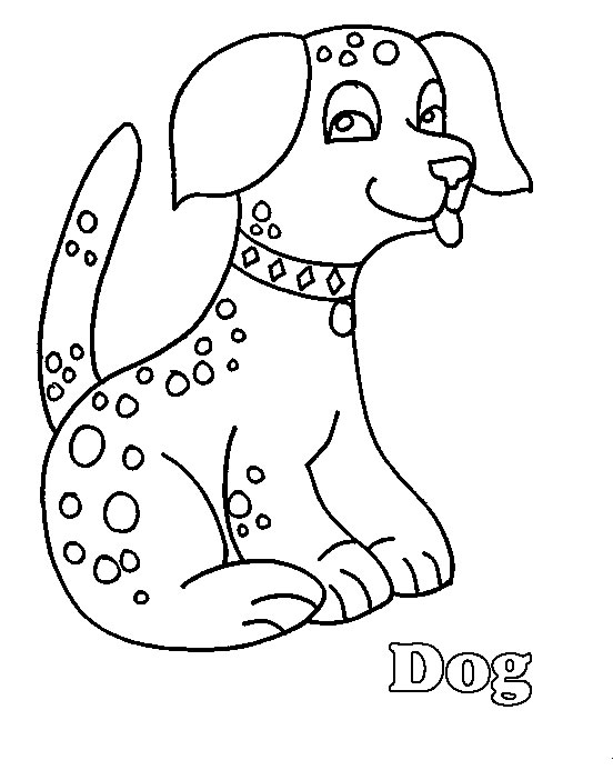 coloriage de chien 06