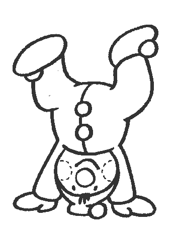 coloriage clown 34