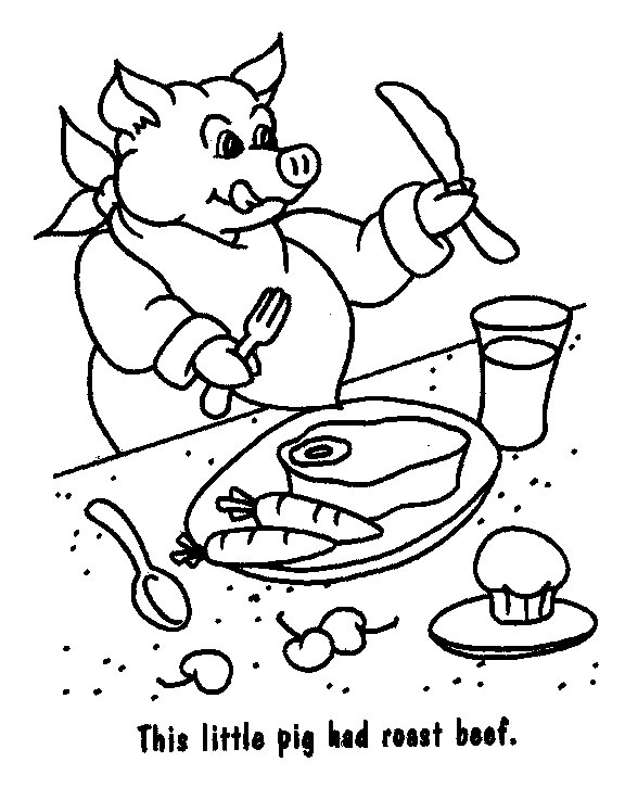 coloriage cochon 87