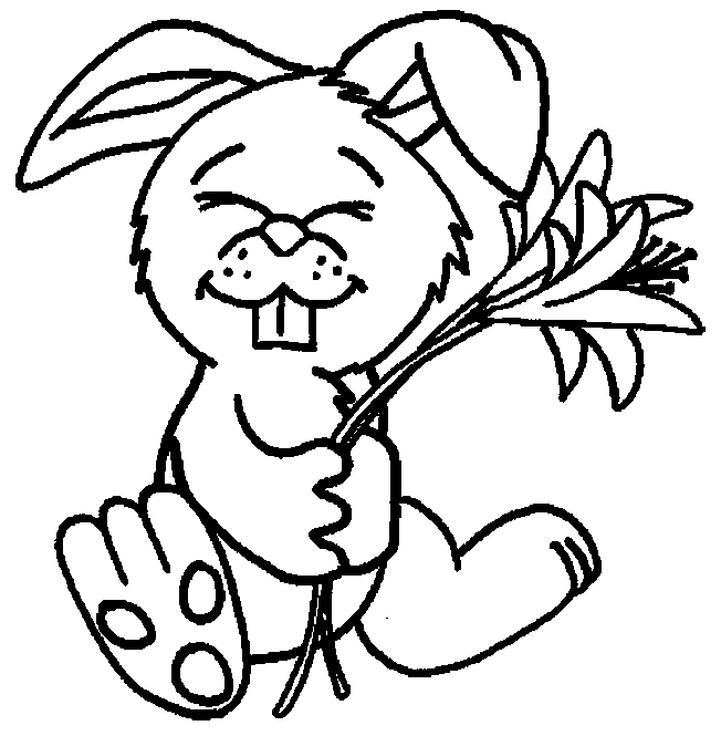 coloriage lapin 25