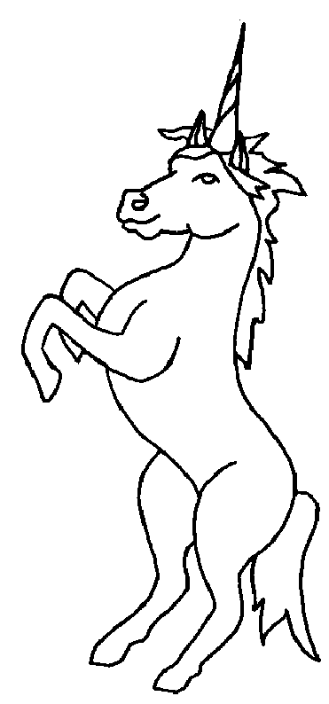 coloriage de licorne 25
