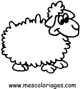 coloriage mouton 22