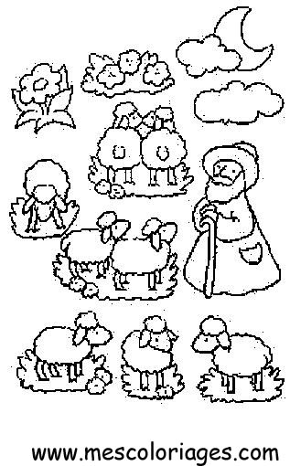 coloriage mouton 48