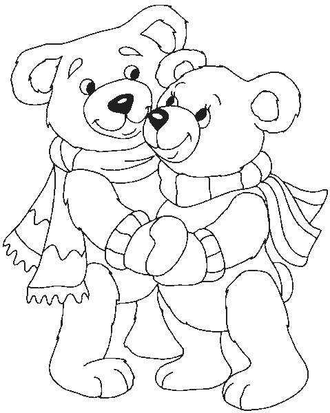 coloriage ours 07