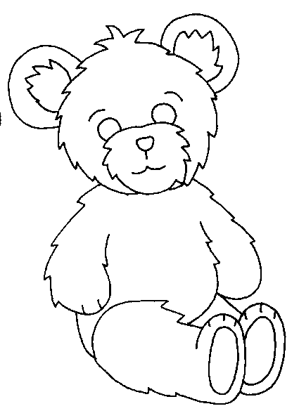 coloriage ours 08  Coloriage en ligne gratuit pour enfant