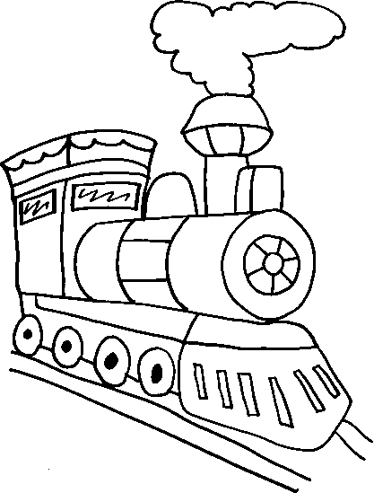 coloriage train 21