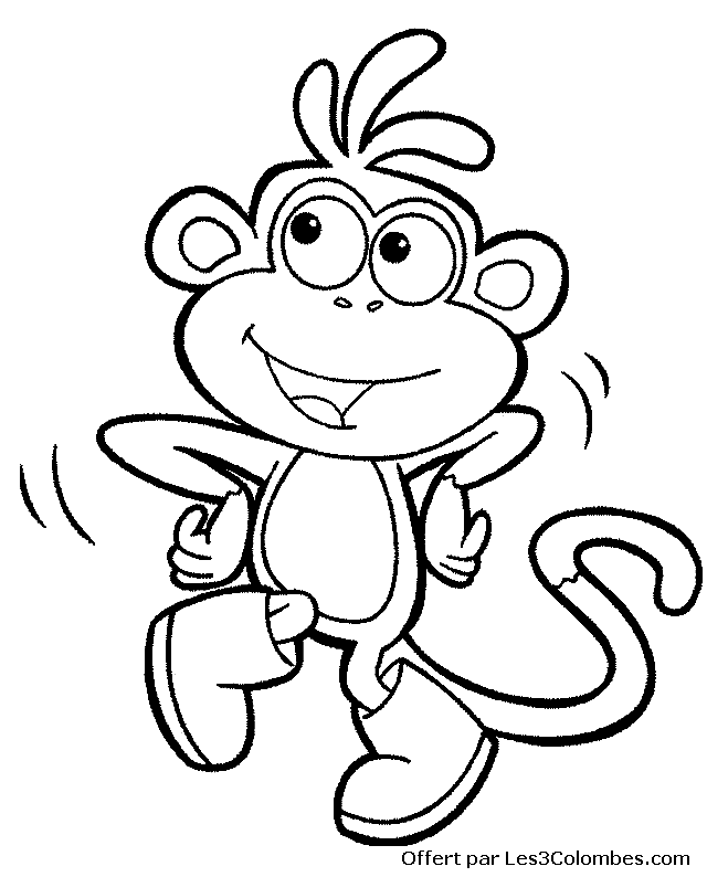 coloriage dora 22