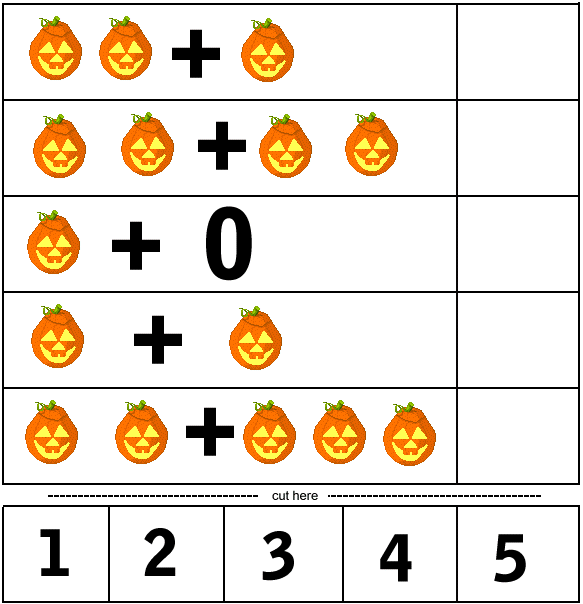 exercice mathematique addition halloween 02