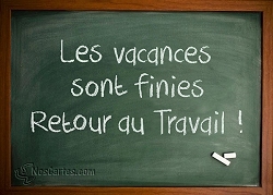 Retour au travail