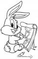 coloriage bunny toons