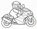 coloriage moto 03