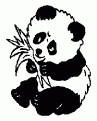 coloriage de panda 06