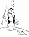 coloriage indien 08