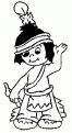 coloriage indien 03