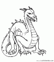coloriage dragon 30