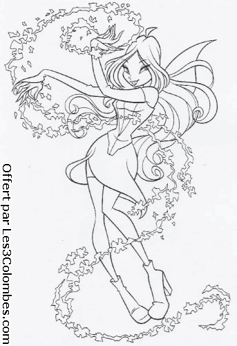 coloriage winx 94