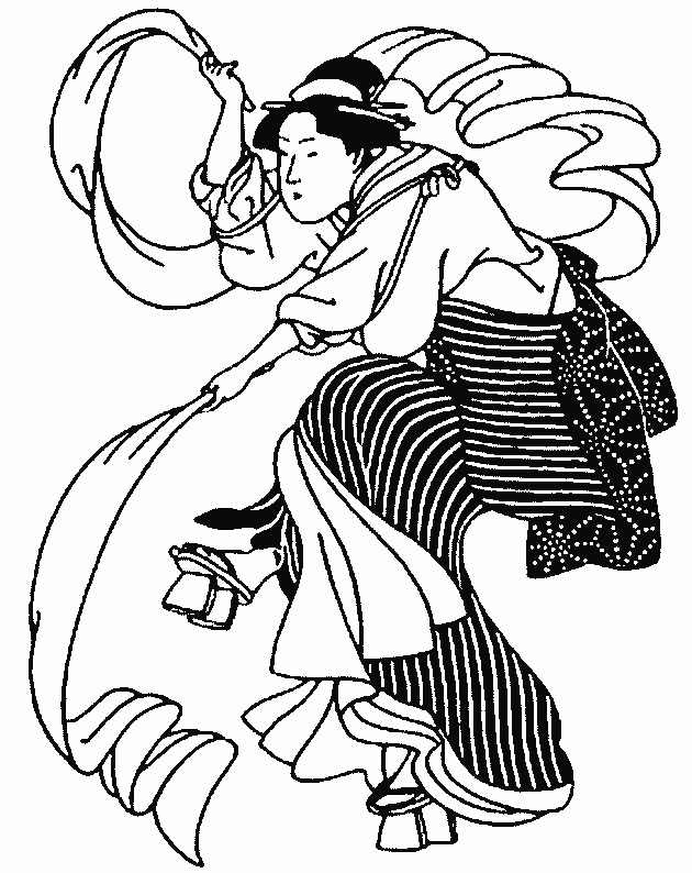 coloriage asiatique japonnais chinois 05