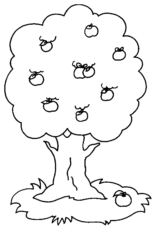 coloriage arbre 15
