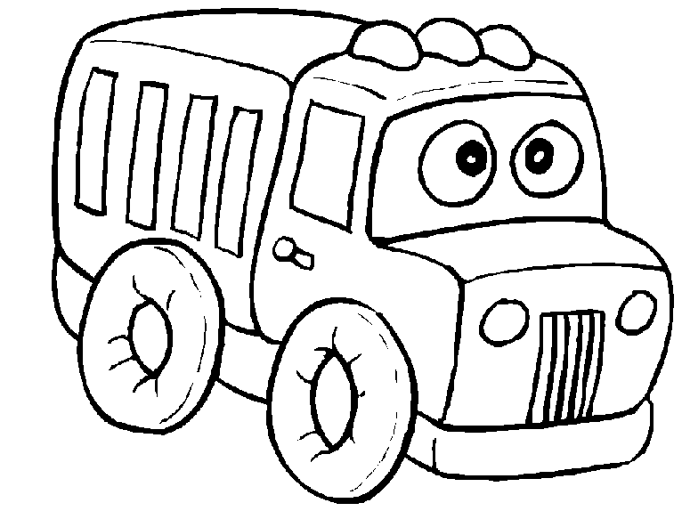 coloriage camion 18
