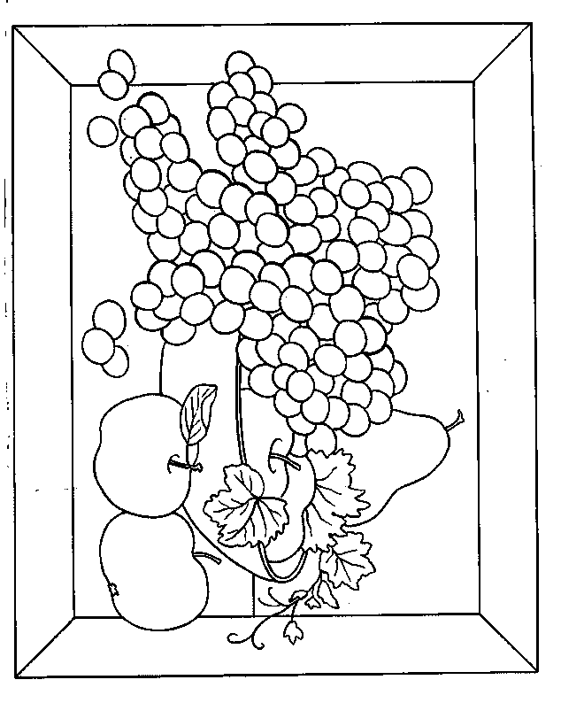 coloriage coupe de fruit 08