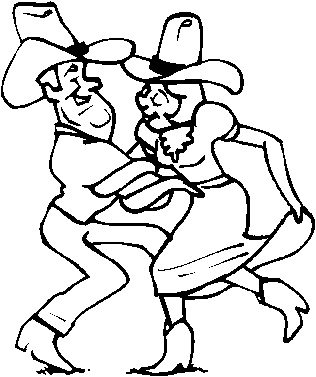 coloriage cowboy 30
