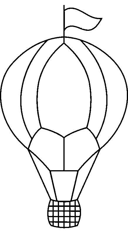 coloriage montgolfiere 09