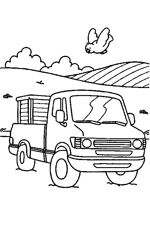 coloriage de voiture 14