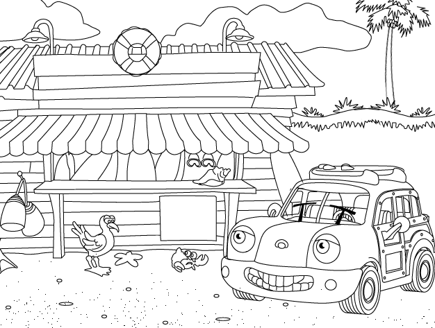 coloriage de voiture 22