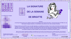 Signature de brigitte